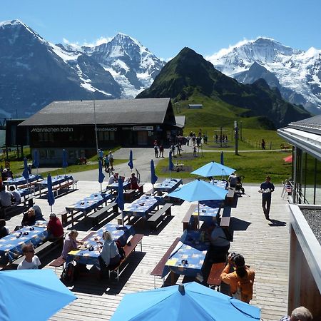 Berghaus Maennlichen Hotel Grindelwald Eksteriør billede