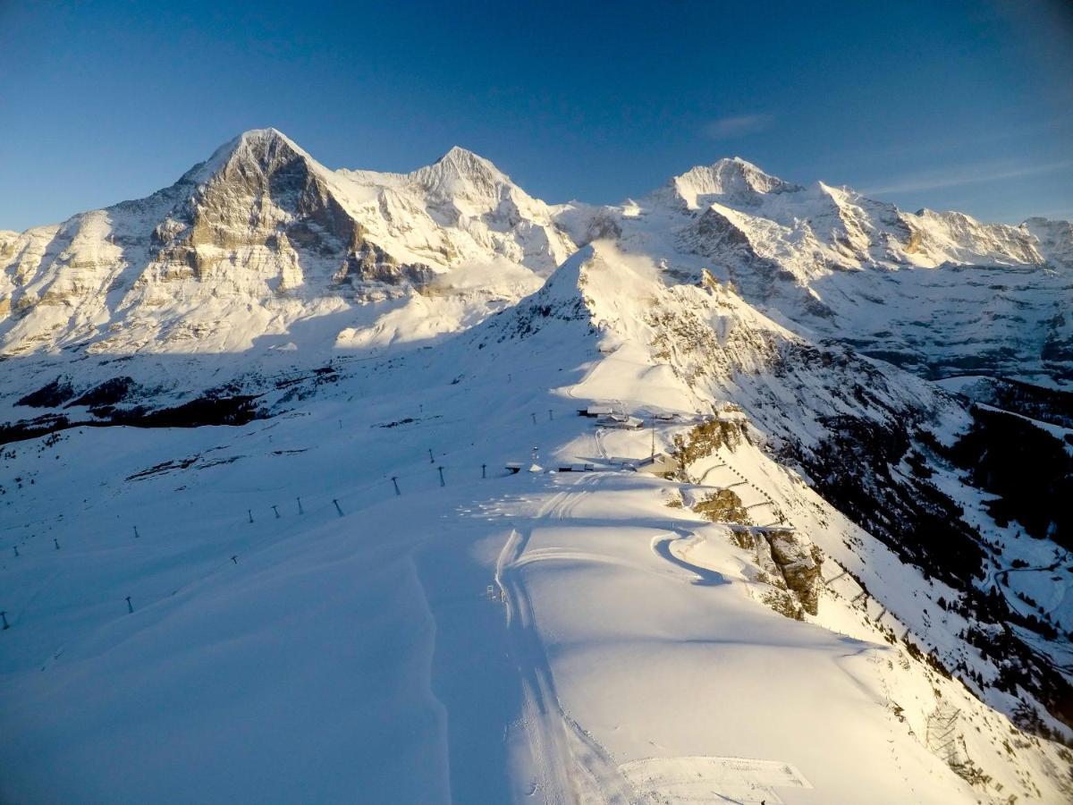 Berghaus Maennlichen Hotel Grindelwald Eksteriør billede