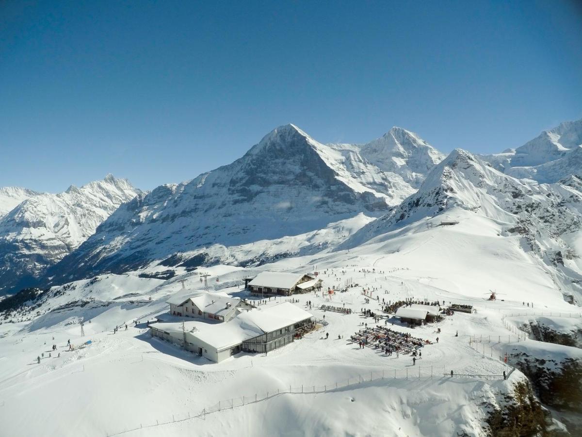 Berghaus Maennlichen Hotel Grindelwald Eksteriør billede