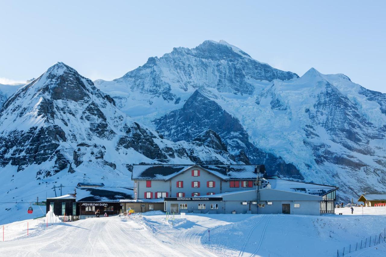 Berghaus Maennlichen Hotel Grindelwald Eksteriør billede
